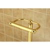 Kingston Brass Polished Brass pedestal freestanding Toilet Paper Holder CC2002