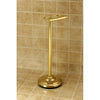 Kingston Brass Polished Brass pedestal freestanding Toilet Paper Holder CC2002