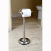 Satin Nickel Georgian pedestal free standing toilet paper holder CC2108
