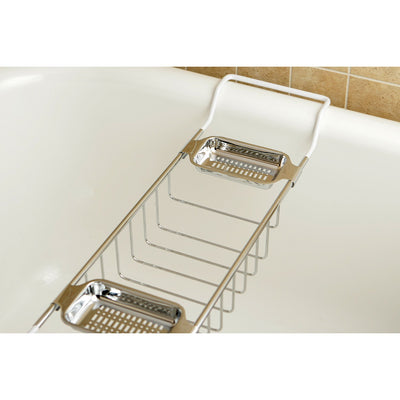 Kingston Brass Chrome Clawfoot Tub Bath Tub Shelf Soap Caddy CC2151