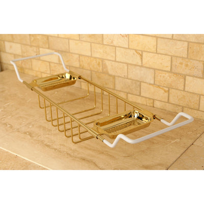 Kingston Brass Polished Brass Clawfoot Tub Bath Tub Shelf Soap Caddy CC2152
