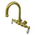 Kingston Brass Polished Brass Wall Mount Clawfoot Tub Faucet CC3005T2
