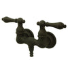 Kingston Brass Oil Rubbed Bronze Wall Mount Clawfoot Tub Faucet CC31T5