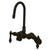 Kingston Brass Oil Rubbed Bronze Wall Mount Clawfoot Tub Filler Faucet CC81T5