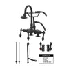 Oil Rubbed Bronze Tub Mount Clawfoot Tub Faucet w Hand Shower Package CCK13T5