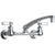 Chicago Faucets 2-Handle Kitchen Faucet in Chrome with 8 inch L Type Swing Spout 519442