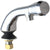 Chicago Faucets Single Hole 1-Handle Low-Arc Bathroom Faucet in Chrome 519454