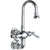 Chicago Faucets 2-Handle Kitchen Faucet in Chrome with 3-3/8 inch Center to Center Rigid Gooseneck Spout 637987