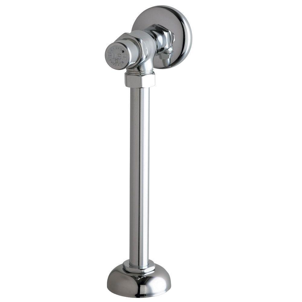 Chicago Faucets 732-CP Angle Urinal Metering Fitting, Chrome 78775