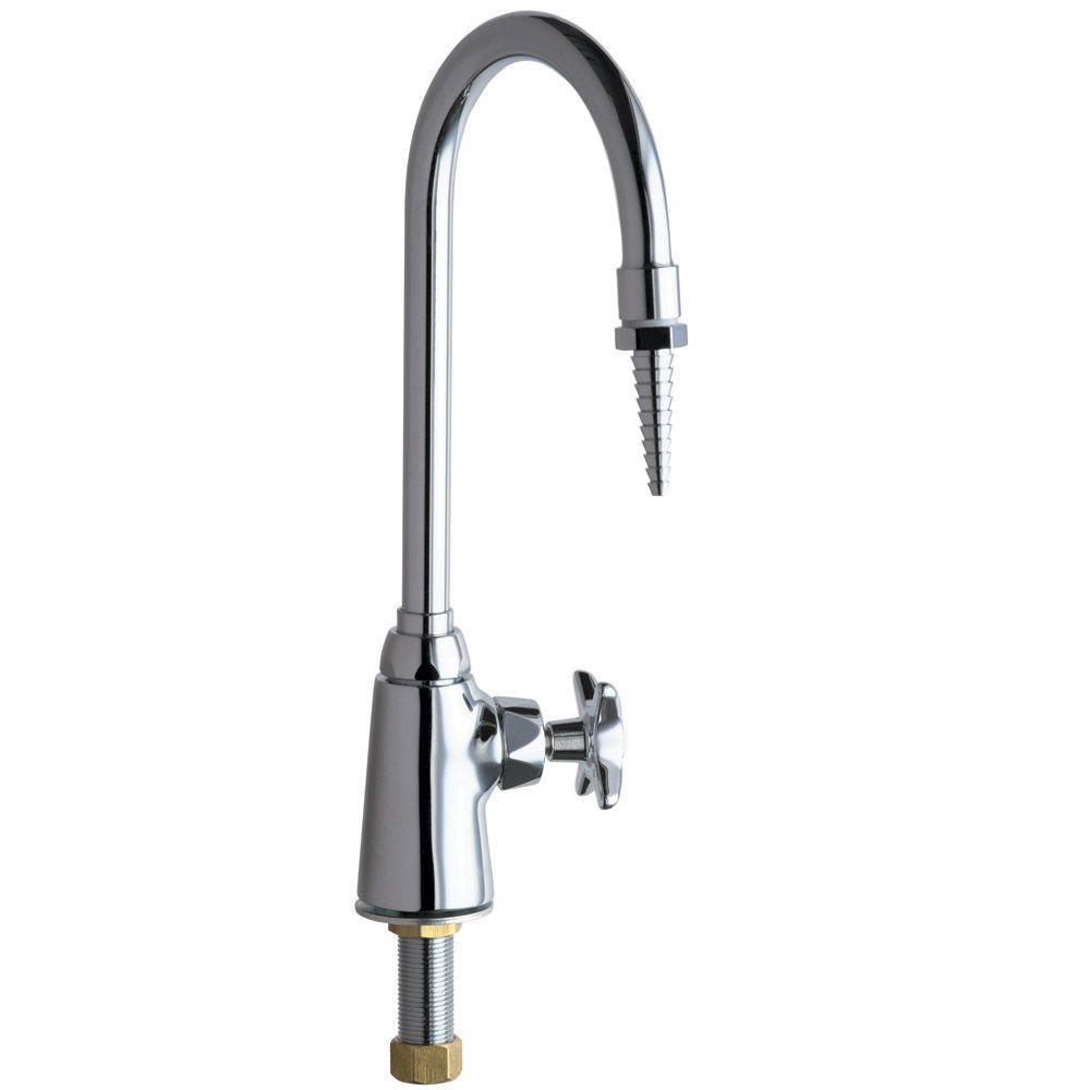 Chicago Faucets Single-Handle Tin Lined Pure Distilled Water Faucet in Chrome 851653
