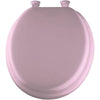 Bemis Soft Round Closed Front Toilet Seat in Pink 294501