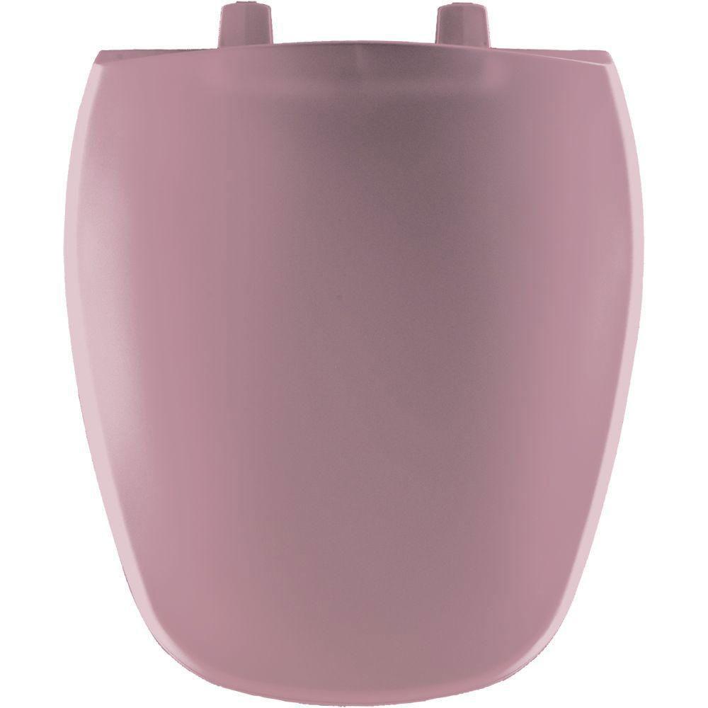 Bemis Round Closed Front Toilet Seat in Dusty Rose 310029