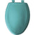 Bemis Slow Close STA-TITE Elongated Closed Front Toilet Seat in Classic Turquoise 428081