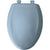 Bemis Slow Close STA-TITE Elongated Closed Front Toilet Seat in Sky Blue 448661
