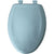 Bemis Elongated Closed Front Toilet Seat in Twilight Blue 480858