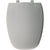 Bemis Elongated Closed Front Toilet Seat in Silver 480866
