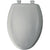 Bemis Slow Close STA-TITE Elongated Closed Front Toilet Seat in Ice Gray 496447