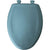 Bemis Slow Close STA-TITE Elongated Closed Front Toilet Seat in Regency Blue 496450
