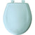 Bemis Round Closed Front Toilet Seat in Dresden Blue 496457