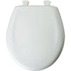 Bemis STA-TITE Round Slow Closed Front Toilet Seat in White 529623