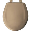 Bemis Round Closed Front Toilet Seat in Sand 529699