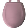 Bemis Round Closed Front Toilet Seat in Dusty Rose 529712