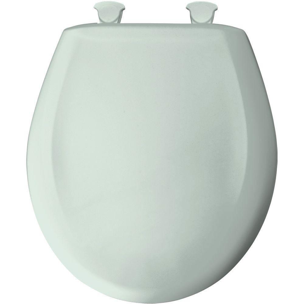 Bemis Round Closed Front Toilet Seat in Spring 529744