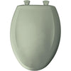 Bemis Slow Close STA-TITE Elongated Closed Front Toilet Seat in Bayberry 529778