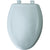 Bemis Slow Close STA-TITE Elongated Closed Front Toilet Seat in Blue Mist 539557