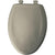 Bemis Slow Close STA-TITE Elongated Closed Front Toilet Seat in Tender Grey 729037