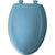 Bemis Slow Close STA-TITE Elongated Closed Front Toilet Seat in New Orleans Blue 762916