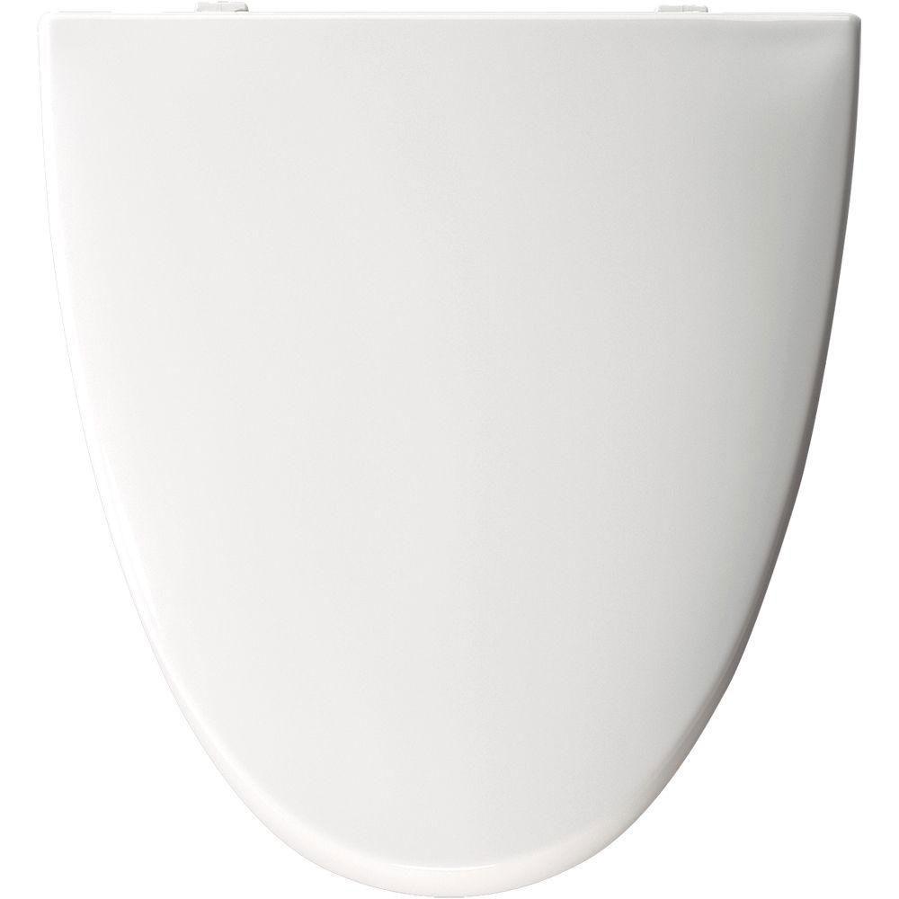Bemis Elongated Closed Front Toilet Seat in White 777187