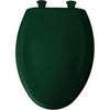 Bemis Slow Close STA-TITE Elongated Closed Front Toilet Seat in Rain Forest 876223