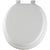 Mayfair Lift-Off Soft Round Closed Front Toilet Seat in White 877393