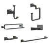 Delta Dryden Venetian Bronze DELUXE Accessory Set: 24" Towel Bar, Paper Holder, Towel Ring, Robe Hook, Tank Lever, & 24" Double Towel Bar D10045AP