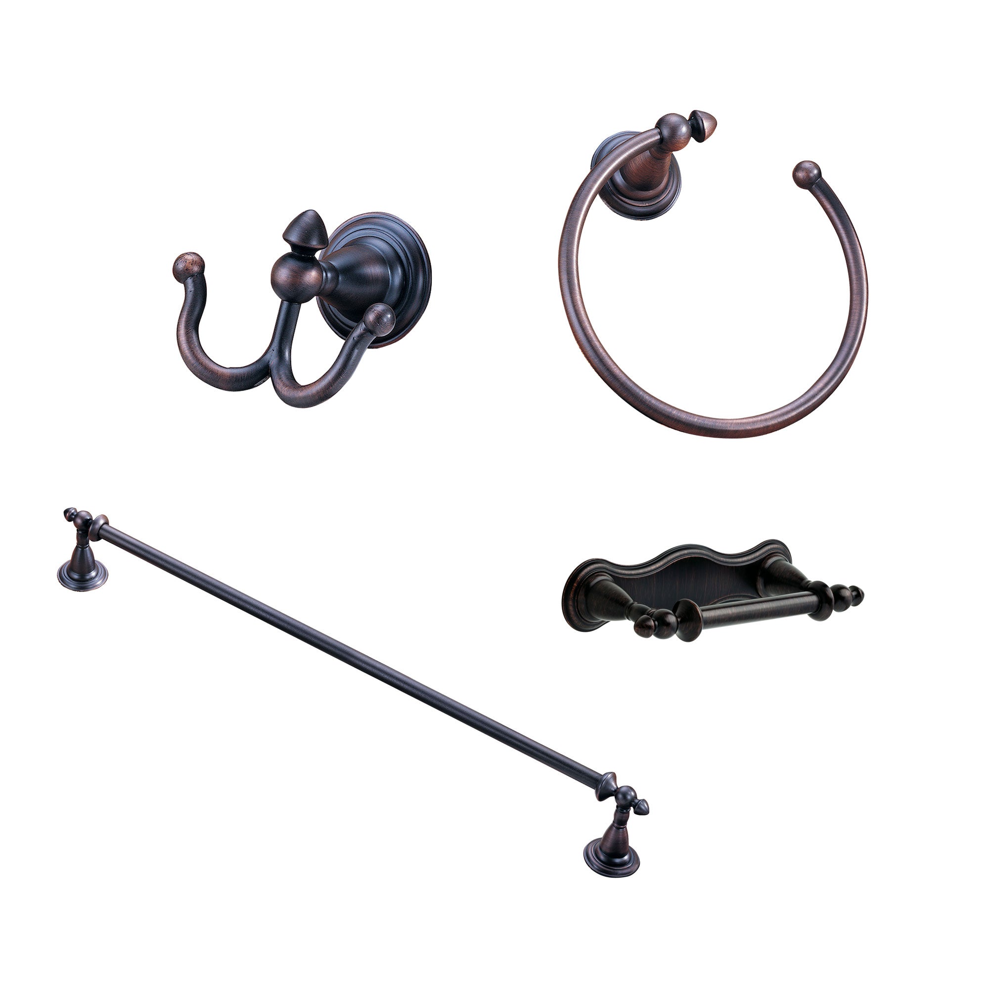 Delta Victorian Venetian Bronze STANDARD Bathroom Accessory Set
