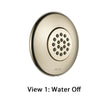 Delta Polished Nickel Finish HydraChoice Touch Clean Round Shower System Body Spray COMPLETE Includes Valve, Trim, and Spray D1378V
