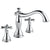 Delta Cassidy Collection Chrome Finish Roman Tub Filler Faucet COMPLETE ITEM Includes (2) Cross Handles and Rough-in Valve D1436V