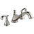 Delta Cassidy Collection Polished Nickel Finish Traditional Spout Roman Tub Filler Faucet Includes (2) French Scroll Levers and Rough-in Valve D1447V