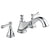 Delta Cassidy Collection Chrome Finish Traditional Spout Roman Tub Filler Faucet COMPLETE ITEM Includes (2) Lever Handles and Rough-in Valve D1452V