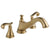 Delta Cassidy Collection Champagne Bronze Finish Traditional Spout Roman Tub Filler Faucet COMPLETE ITEM Includes (2) French Scroll Levers and Rough-in Valve D1453V