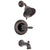 Delta Victorian Collection Venetian Bronze Monitor 14 Tub & Shower Combo Faucet INCLUDES Single Lever Handle and Rough-Valve without Stops D1503V