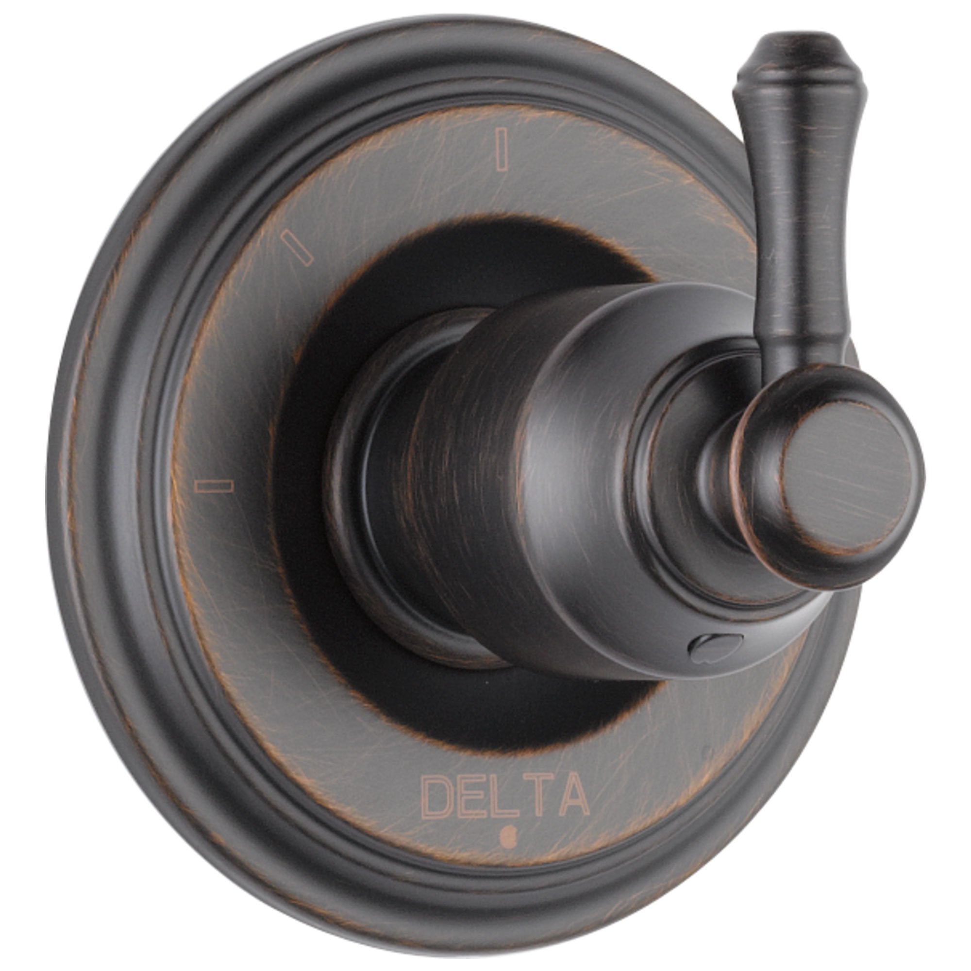 Delta Cassidy Collection Venetian Bronze Finish 3-Setting 2-Port Shower Diverter INCLUDES Single Lever Handle and Rough-in Valve D1700V