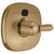 Delta Champagne Bronze Lahara Collection Temp2O Electronic Shower Faucet Valve Only Control INCLUDES Single Lever Handle and Rough-in Valve with Stops D1872V