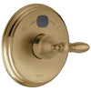 Delta Champagne Bronze Finish Victorian 14 Series Temp2O Shower Faucet Valve Control Only Includes Single Lever Handle and Valve without Stops D1883V