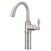 Danze Fairmont Brushed Nickel Single Handle Vessel Sink Faucet w/ Grid Drain