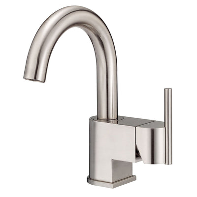Danze Como Brushed Nickel 1 Handle Centerset Bathroom Faucet with Touch Drain
