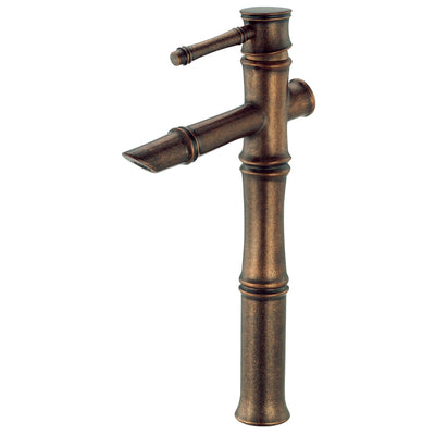 Danze South Sea Distressed Bronze Single Handle Vessel Sink Bathroom Faucet