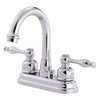 Danze Sheridan Chrome 2 Handle 4" Centerset Bathroom Sink Faucet w/ Drain