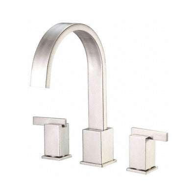 Danze Sirius Brushed Nickel Modern Widespread Roman Tub Filler Faucet INCLUDES Rough-in Valve